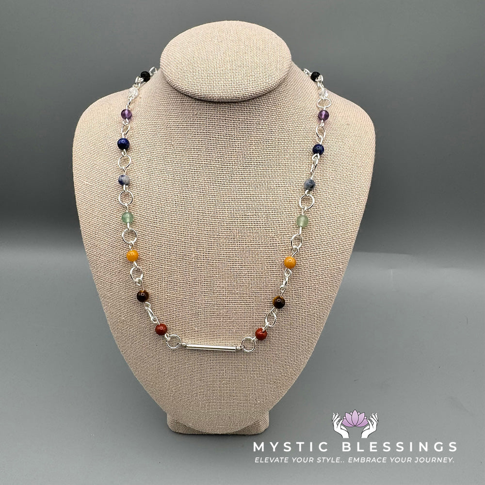 Chakra Beaded Necklace