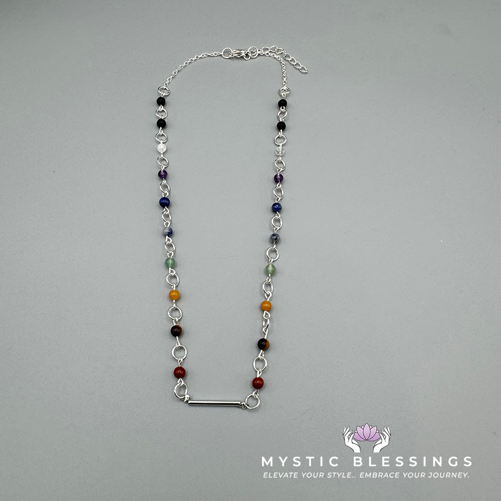 Chakra Beaded Necklace