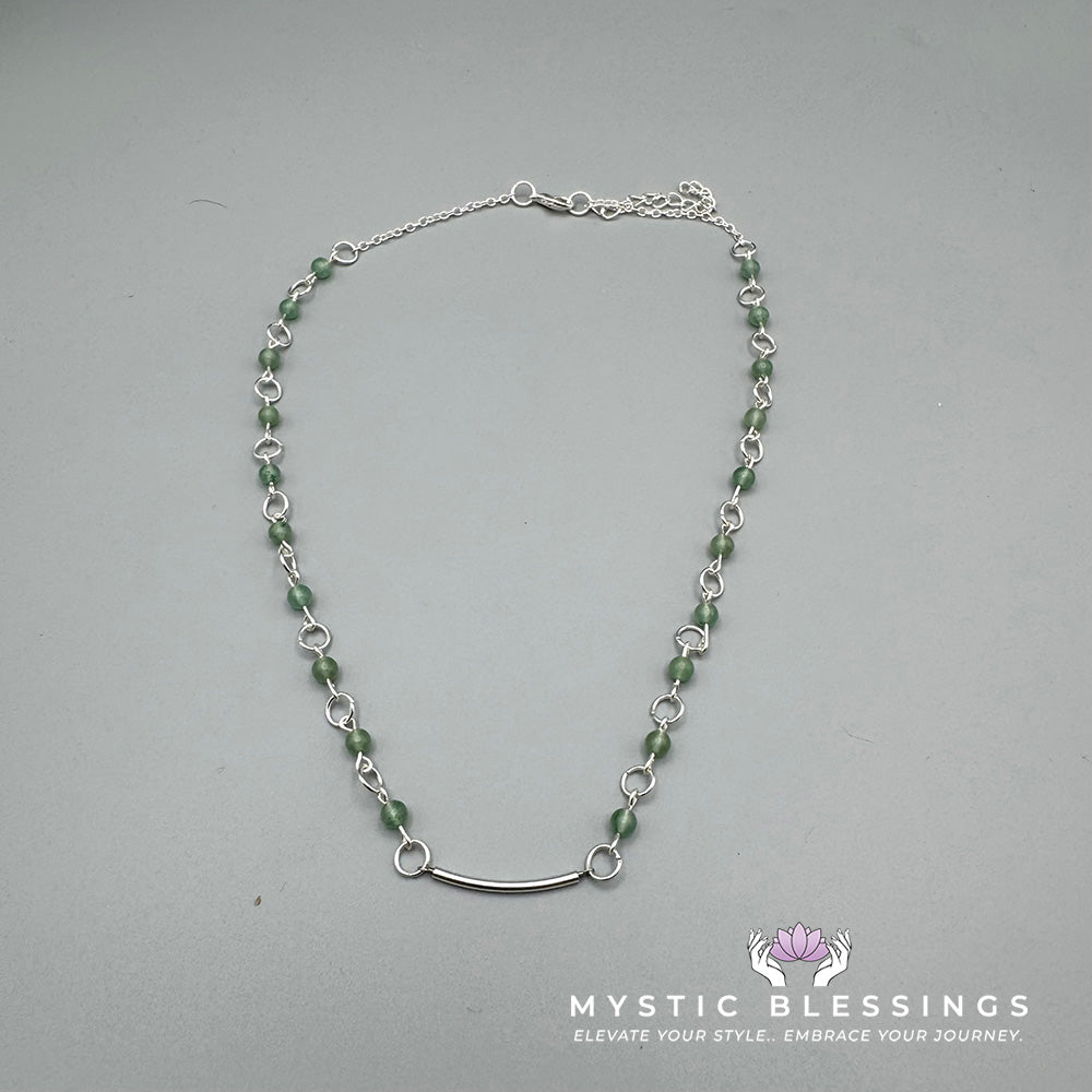 Green Aventurine Beaded Necklace