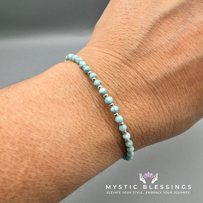 Larimar Gemstone Bracelet