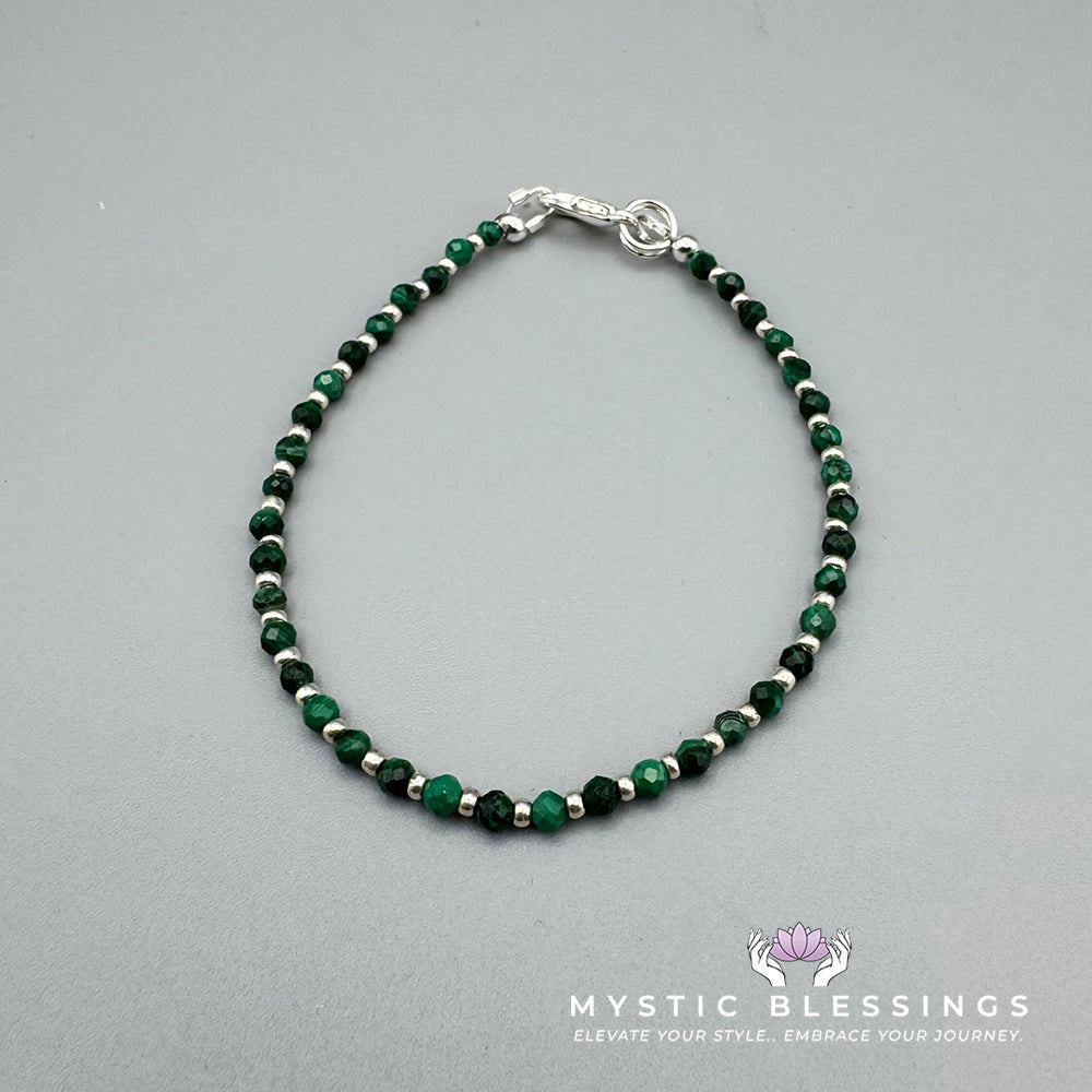 Malachite Gemstone Bracelet