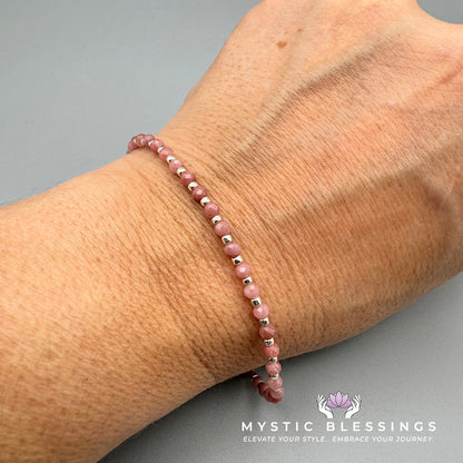 Rhodenite Gemstone Bracelet